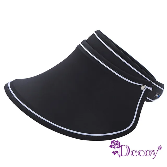 【Decoy】繽紛透氣＊防曬彈性掀蓋遮陽帽(3色可選)