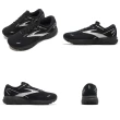 【BROOKS】慢跑鞋 Ghost 14 GTX 2E 男鞋 寬楦 黑 銀 防潑水 Gore-Tex 透氣 運動鞋(1103682E020)