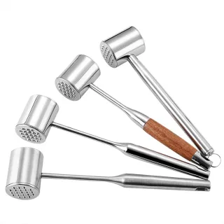 【瑞典廚房】304不鏽鋼 梨花木柄 肉鎚(肉錘/肉槌/斷筋斷肉)