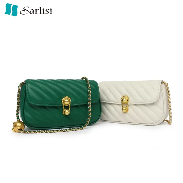 【Sarlisi】新款女包真皮包包 牛皮包包小包ins風小眾設計高級感單肩斜背包