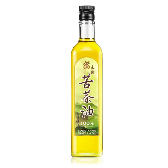 永康苦茶油-500ML*1瓶-低溫鮮榨(臺灣極品苦茶油)
