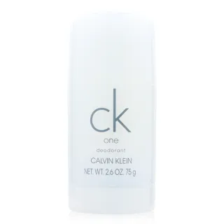 【Calvin Klein 凱文克萊】CK One 體香膏75g(平行輸入)