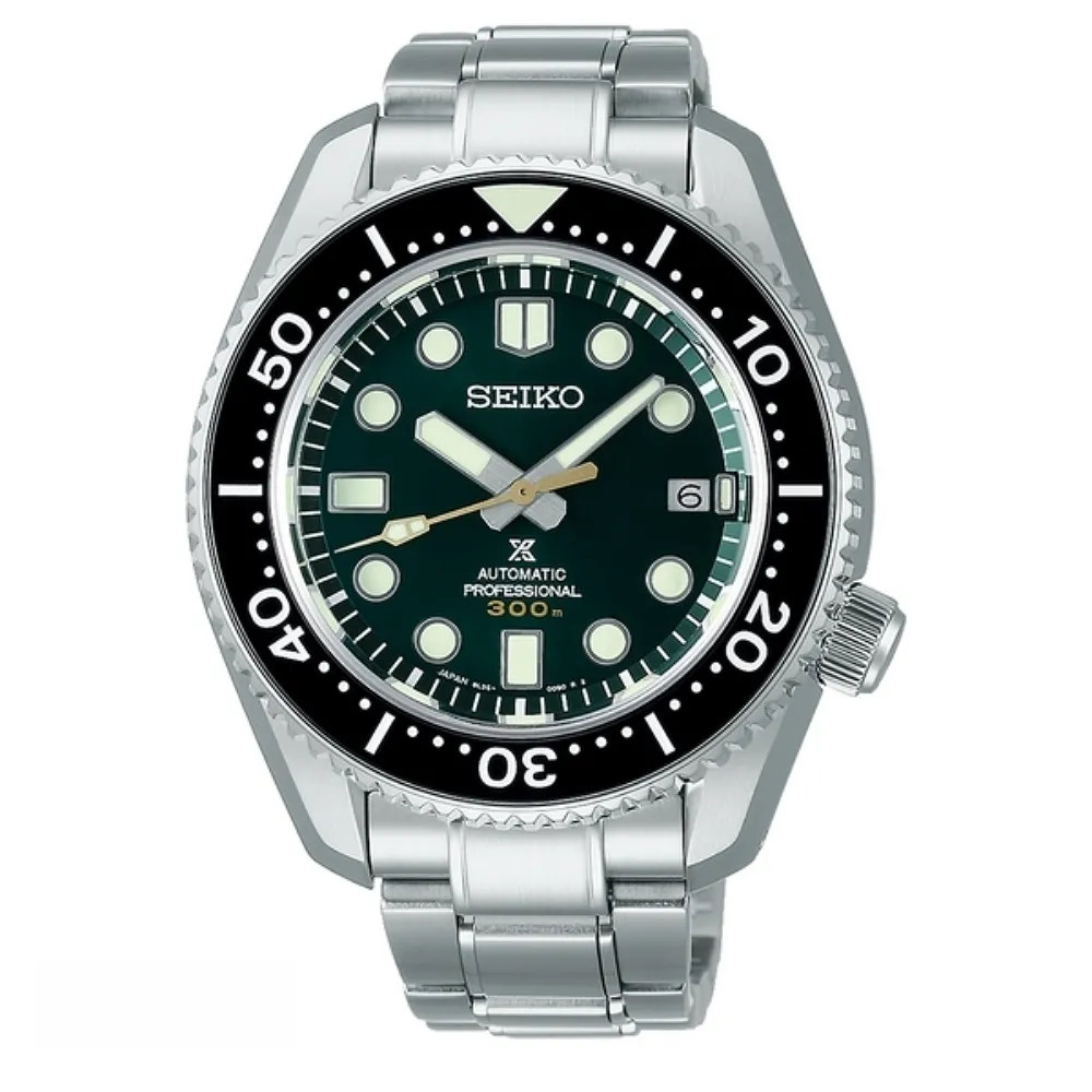 【SEIKO 精工】創業140周年紀念款 陶瓷錶圈 潛水機械腕錶 禮物推薦 送禮首選(SLA047J1/8L35-01E0G)