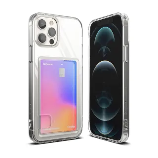 【Ringke】iPhone 12 / 12 Pro 6.1吋 Fusion Card 卡片收納防撞手機保護殼 透明(Rearth)