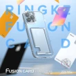 【Ringke】iPhone 13 / 13 Pro / 13 Pro Max Fusion Card 卡片收納防撞手機保護殼 透明(Rearth)