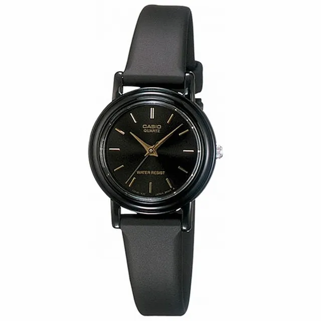 【CASIO 卡西歐】小巧經典三針腕錶/黑(LQ-139EMV-1A)