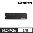【WD 威騰】黑標 SN770 1TB M.2 NVMe PCIe Gen4 固態硬碟(WDS100T3X0E)
