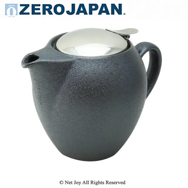 【ZERO JAPAN】品味生活陶瓷不鏽鋼蓋壺580cc(水晶銀)