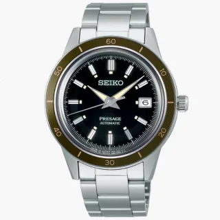 【SEIKO 精工】Presage系列 Style60’s 復古風 機械腕錶  SK044 母親節 禮物(SRPG07J1/4R35-05A0G)