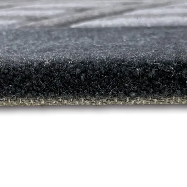 【山德力】ESPRIT羊毛地毯-竹墨 70X140CM(客廳 書房 腳踏墊 床邊毯)