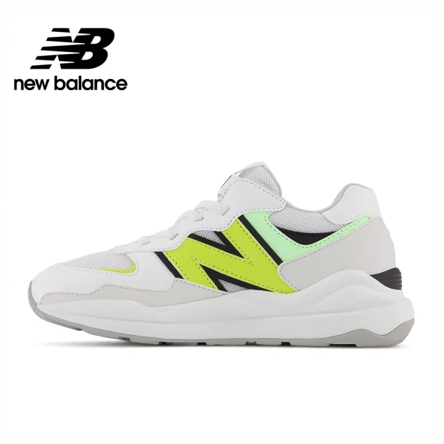 【NEW BALANCE】NB 童鞋_男童/女童_白綠色_PV5740SA-W楦