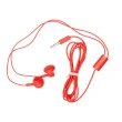 【NOKIA】原廠 平耳式耳機 WH-108 - 紅色(密封袋裝)