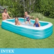 【INTEX】歡樂家庭藍色長形游泳池305x183x56cm 1050L 適用6歲+(58484NP)
