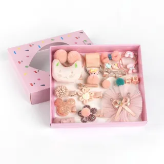 【Akiko Sakai】日本公主系列造型兒童髮夾8件組禮盒(生日 送禮 禮物)