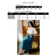 【UniStyle】現貨 短袖棉麻連身洋裝 設計感撞色收腰裙 女 FA5815(白拼檸檬黃 米拼敦煌藍)