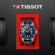 【TISSOT 天梭 官方授權】T-Sport系列 紳士時尚手錶-44mm 母親節 禮物(T1256101604100)