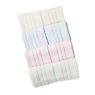 多線條紋毛巾-33x76cm(3條入X4包)
