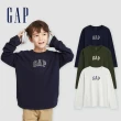 【GAP】男童裝 Logo純棉圓領長袖T恤-多色可選(821305)