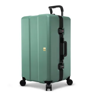 【OUMOS】30吋運動行李箱/胖胖箱 經典綠(鋁框箱)