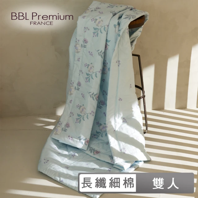 BBL PremiumBBL Premium 100%長纖細棉印花涼被-愛戀木槿花(雙人)