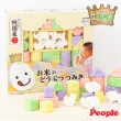 【People】彩色米的動物積木組合(日本製/新生兒/固齒器)
