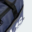 【adidas 愛迪達】手提包 健身包 運動包 旅行袋 LINEAR DUFFEL S 藍 HR5353