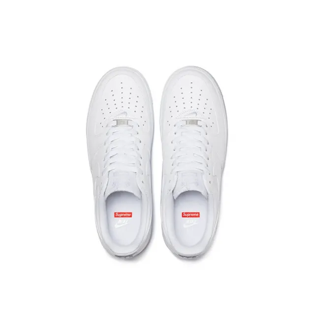 【NIKE 耐吉】Nike Air Force X Supreme White 白色 聯名 CU9225-100