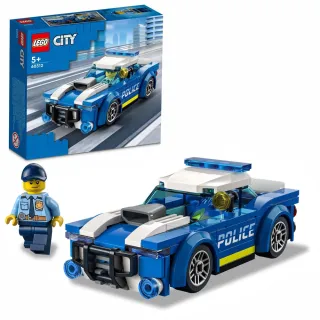 【LEGO 樂高】城市系列 60312 城市警車(玩具車 警察車 DIY積木)