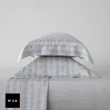 【HOLA】白夏天絲床包枕套三件組特大