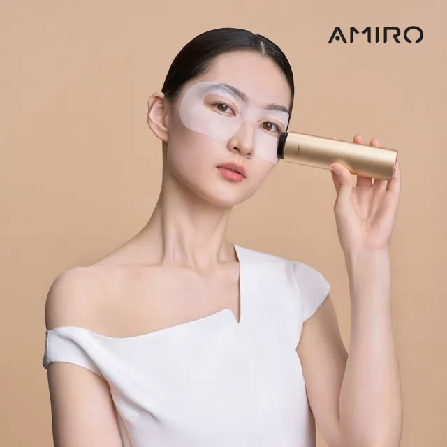 【AMIRO】時光機拉提美容儀 R1 TURBO - 流沙金(修復細紋 眼周特護 雕塑V臉 緊緻 情人節禮物)