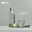 【mysoda芬蘭】Premium水瓶1L(銀)