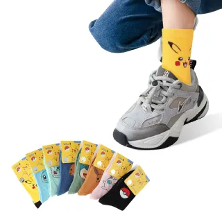 【FAV】3雙組/寶可夢系列童襪/型號:AMG854(兒童襪/中筒襪/神奇寶貝/學生襪)