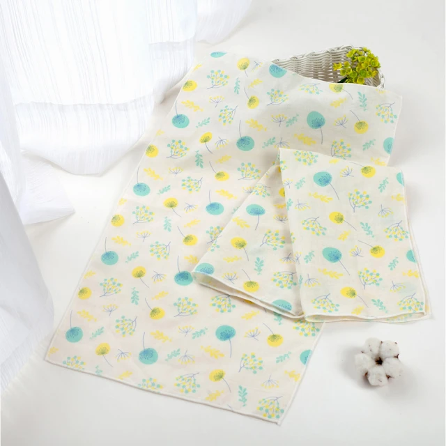 【Newstar 明日之星】MIT20條入嬰兒媽咪有機棉紗洗澡巾(蒲公英 MIT、媽咪推薦款 新生兒)