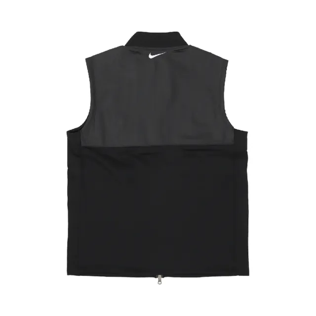 【NIKE 耐吉】背心 Therma Fit Victory Vest 男款 黑 白 內裡抓絨 純棉 溫暖 保暖 小勾(DQ4574-010)