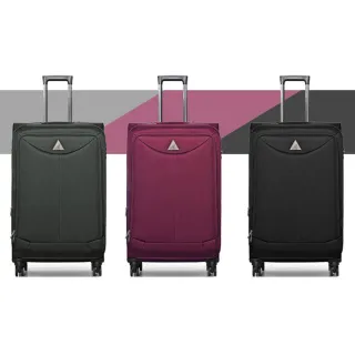 【KANGOL】24吋行李箱超輕量商務箱(耐重提把可加大容量P360度靜音萬向雙飛機旋轉耐摔撞四 