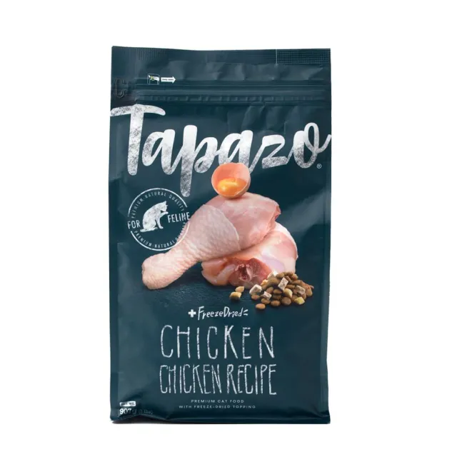 【TAPAZO 特百滋】凍乾雙饗宴-貓糧6.8kg（15lbs）(貓飼料/凍乾)