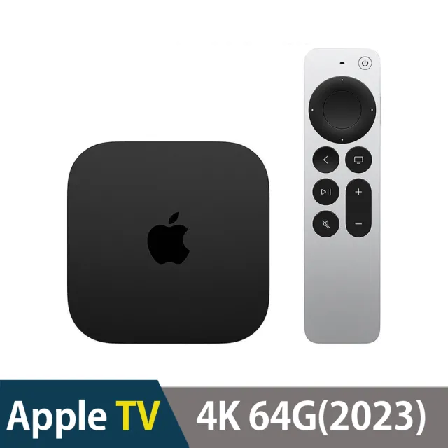 影音劇院組【Apple 蘋果】HomePod 第2代智慧音箱+TV 4K Wi-Fi 第三代