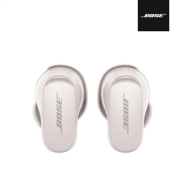 BOSE】QuietComfort 藍牙真無線消噪耳塞II 岩白色+QCII矽膠保護套岩