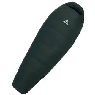 【ATUNAS 歐都納】700 EDGER輕量鵝絨保暖睡袋(A1SBEE06墨綠/青檸綠/露營/登山/健行/野營)