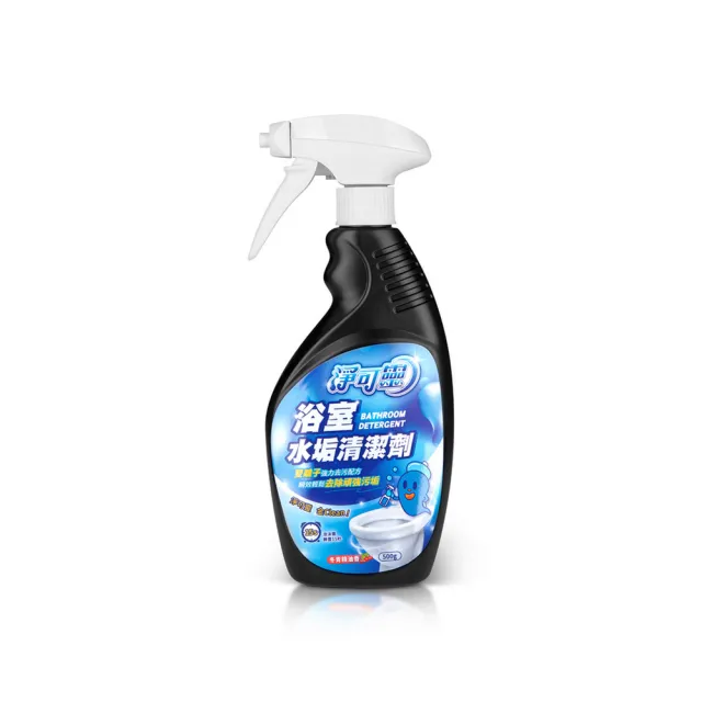 【淨可靈jingclean】浴室水垢清潔劑500ml(水垢清潔 浴室清潔 馬桶清潔)