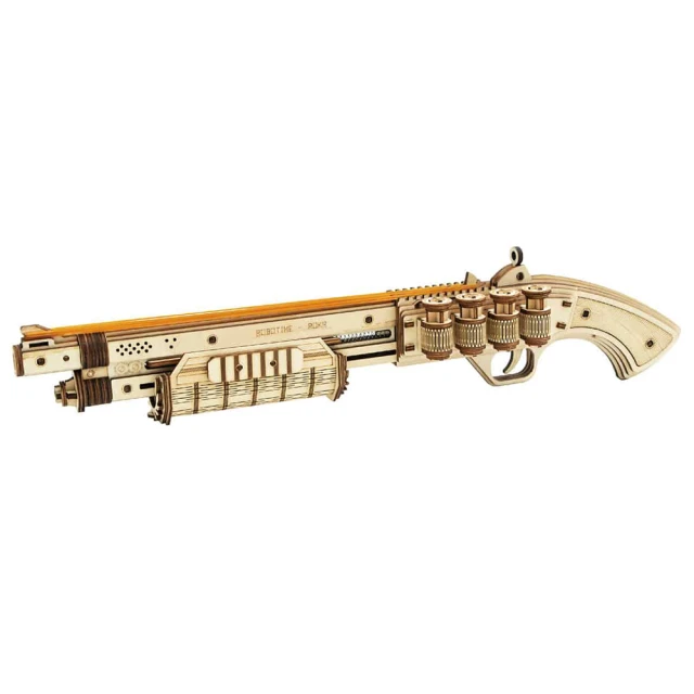 RobotimeRobotime 立體木製組裝模型立體木製組裝模型 雷明頓M870造型散彈槍 LQ501(DIY)