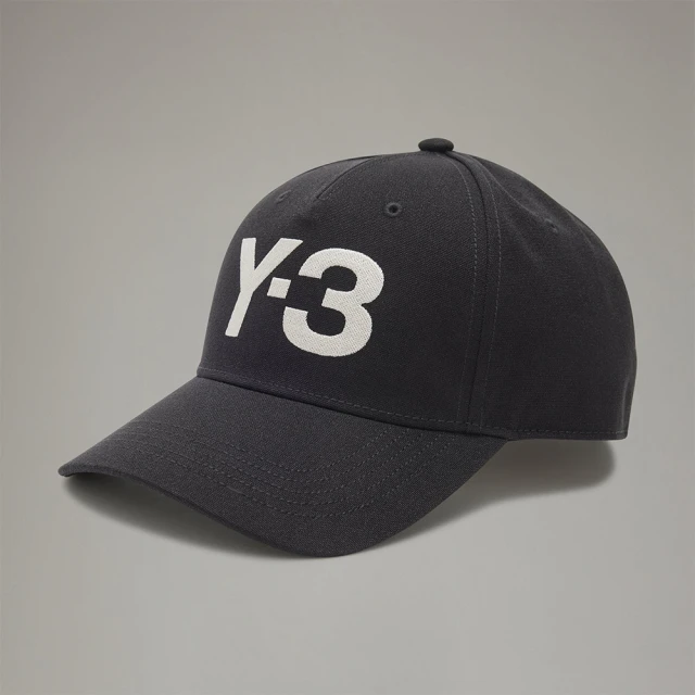 Y-3 山本耀司Y-3 山本耀司 Adidas Y-3 LOGO 運動棒球帽鴨舌帽 黑色(H62981)