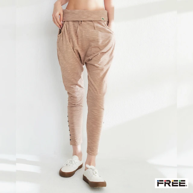 FREE 純棉口袋飛鼠褲(鐵灰/墨綠)
