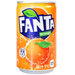 【Coca-Cola】芬達汽水-橘子(160ml)