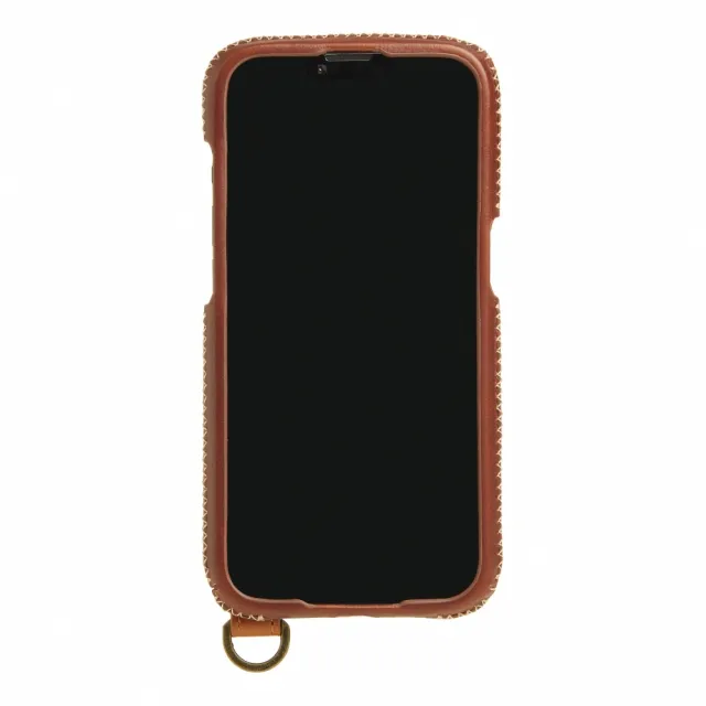 【n max n】iPhone14 Pro 經典系列手機殼皮套/附皮革手腕帶/站立卡袋-古銅棕(AP-14PR-7512)