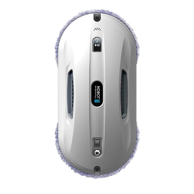 HOBOT 玻妞 368 擦窗機器人,臺灣原廠製造,專為高效清潔玻璃設計。支援乾濕兩用模式,Z字型與螺旋型清潔路徑,適用10坪以下空間,尺寸W14.8xL29.5xH9.5cm,輕巧僅895g。配備手機APP藍芽遙控、紅外線遙控器、安全繩(150kgf),UPS不斷電系統達20分鐘,充電3~5小時。包含遙控器、清潔布及原廠保證書,1年保固。讓清潔更輕鬆,告別危險爬窗! HOBOT 玻妞 368 擦窗機器人 - 臺灣製造 乾濕兩用 Z字型清潔 APP藍芽遙控 安全智慧家務助手