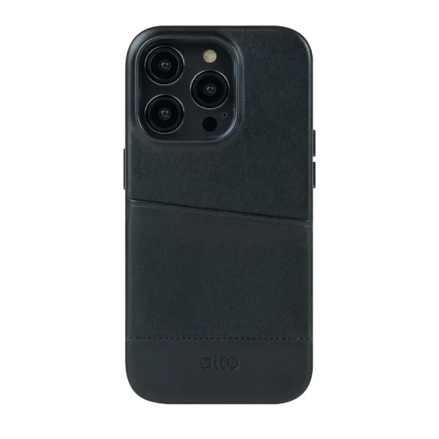 【Alto】iPhone 15 Pro Max 6.7吋 插卡式輕薄防摔皮革手機殼(真皮 插卡 防摔 輕薄)