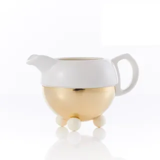 【TWG Tea】現代藝術系列奶盅 Design Gold Creamer in White(白/金)