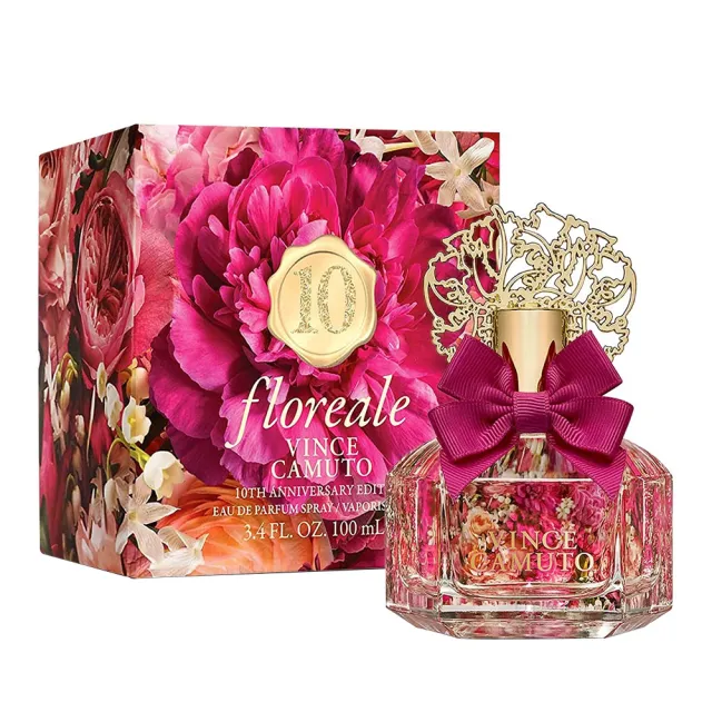 【Vince Camuto 文斯卡穆托】Floreale 花圓舞曲限量女性淡香精 100ml(專櫃公司貨)