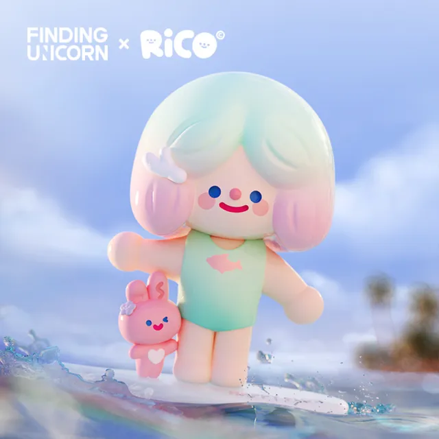 【FINDING UNICORN】Rico 完美仲夏系列公仔盒玩(兩入隨機款)